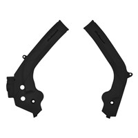 FRAME PROTECTOR KTM/HQV SX/SX-F 16-18, EXC/EXC-F 17-19, TC/FC/TX/FX 16-18, TE/FE 17-19 BLACK